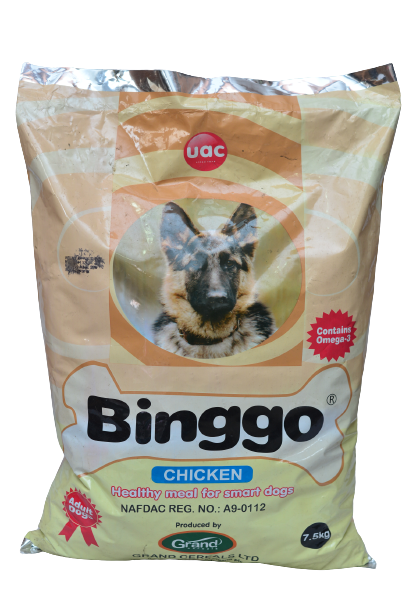 BINGGO DOG FOOD 7.5KG