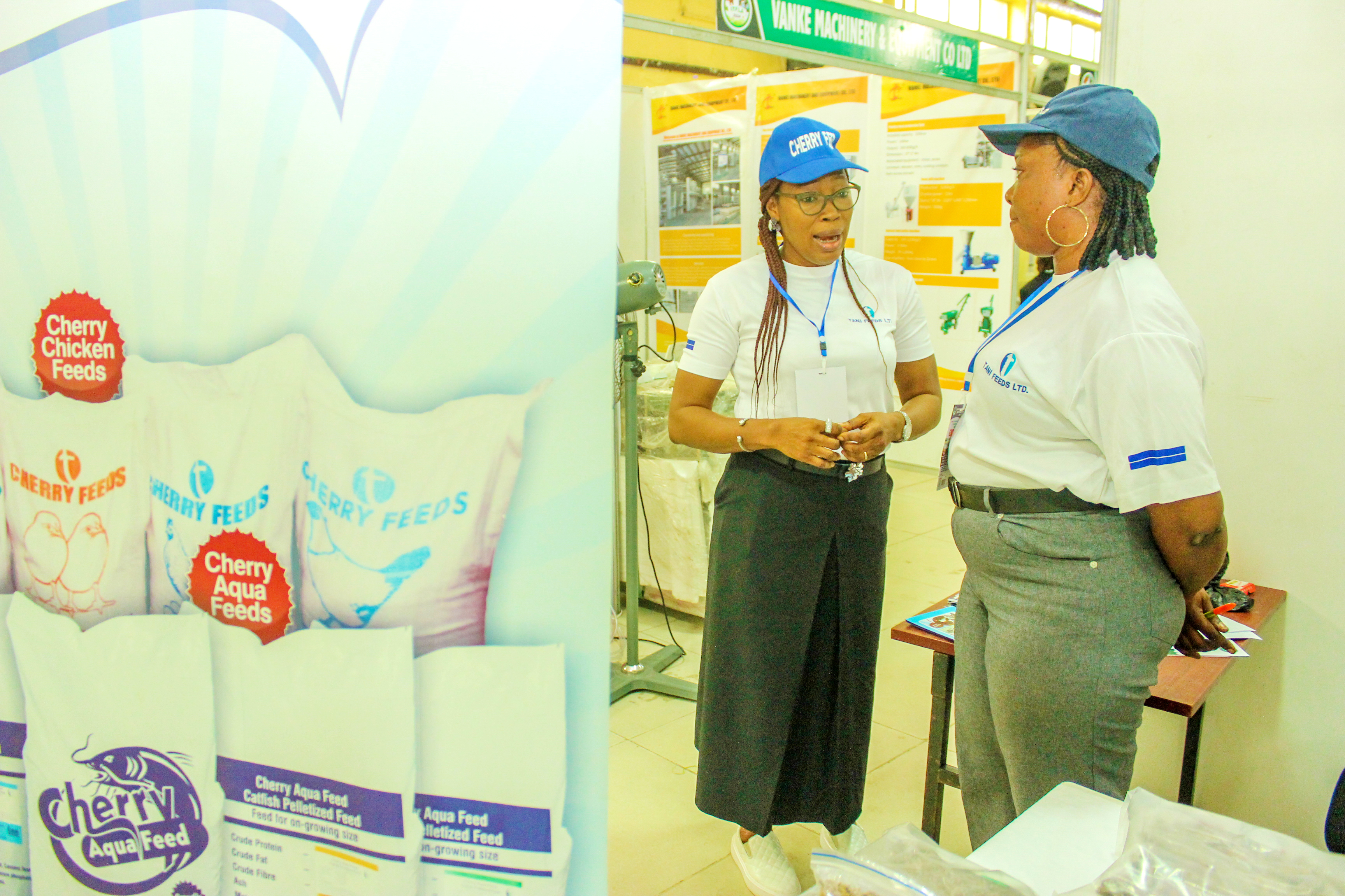 Image showcasing Tanifeeds farm with healthy livestock