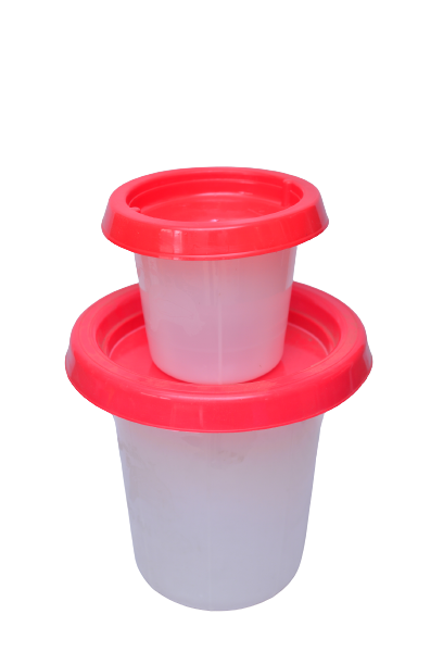 PLASTIC DRINKERS Image of durable plastic drinkers for livestock