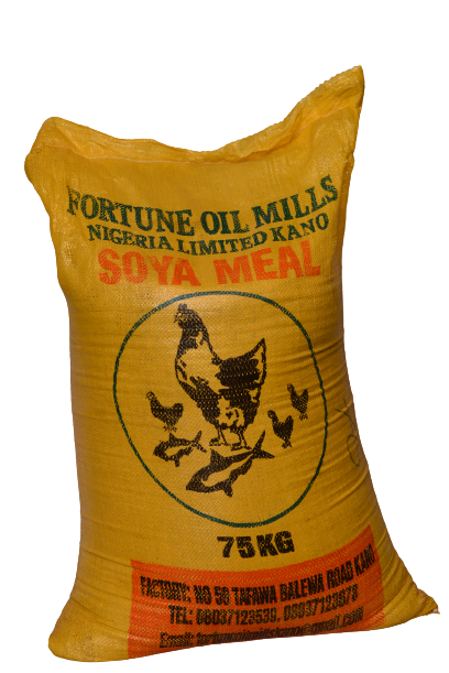 mage of soya meal used for animal feed